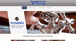 Desktop Screenshot of destapacioneselturco.com